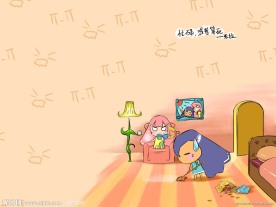 米亚米拉趣味漫画壁纸