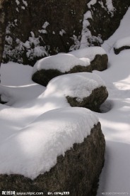 冬之黄山 石