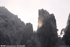 冬之黄山 光