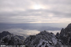 冬之黄山 全景
