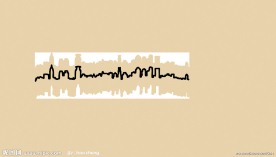 西外滩轮廓矢量