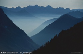 水墨风格 山川