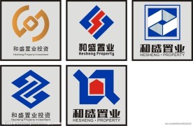 扬州和盛置业有限公司矢量标志设计