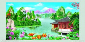 山水风景画