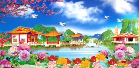 山水风景画