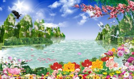 山水风景画