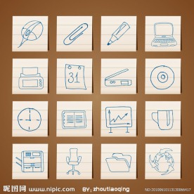 手绘图标