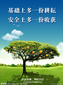 安全月宣传招贴02