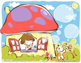 吹泡泡