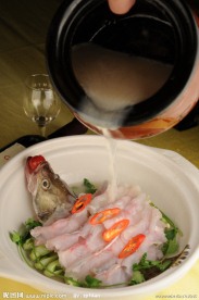 浓汤桂鱼