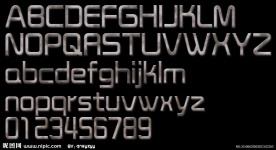 金属文字效果