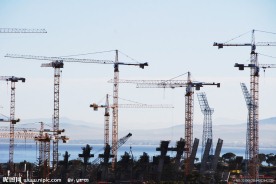 建设中的南非世界杯球场