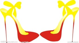 矢量 高跟鞋