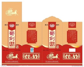 酒包装矢量图