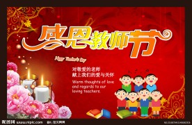 教师节海报