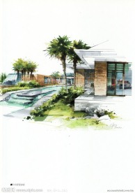 景观手绘