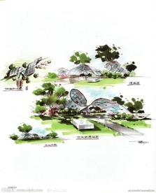 景观手绘