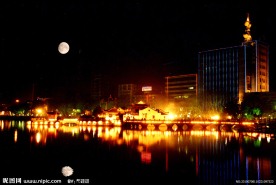 烟水亭夜景