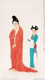 潘洁滋 贵妃出浴图