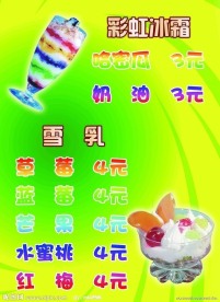 冷饮海报