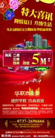 房地产易拉宝