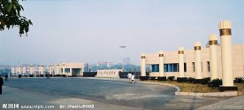 中南大学铁道学院全景大门
