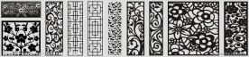 花纹 隔断 花窗 移门