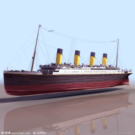 3D大型游轮模型素材