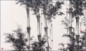 水墨画 竹
