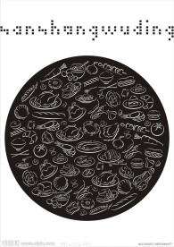 插画 美食