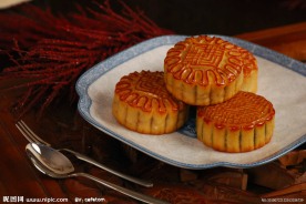 月饼 双莲蓉 餐饮 美食