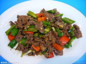 青椒炒鸡杂