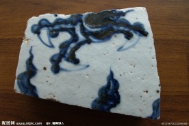 宣德官窑大龙缸青花“龙爪”标本