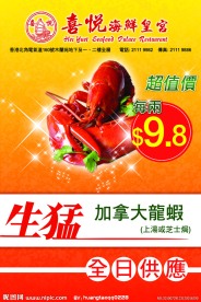 生猛龙虾海报