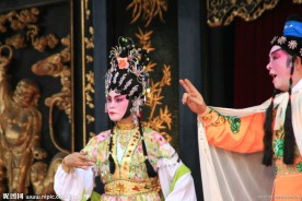 佛山祖庙 万福台粤剧表演