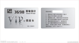 VIP 贵宾卡 灰色 形象设计