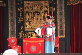 佛山祖庙 万福台粤剧表演