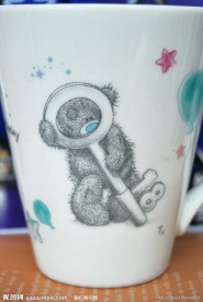 小熊马克杯