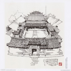 福建培田客家豪宅