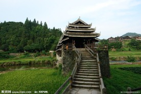 广西柳州三江风雨桥