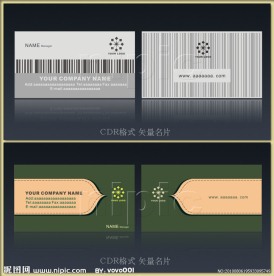 名片 矢量名片模板 高档名片模板