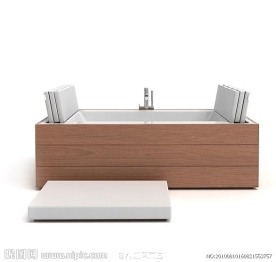 精美浴缸3D模型