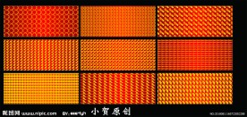 金色花纹花边素材