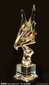 水晶雄鹰奖杯