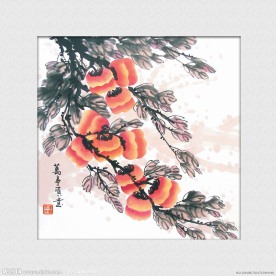 国画水墨画山水画