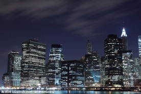 城市夜景高清图片