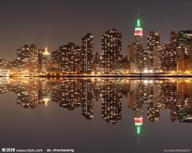 城市夜景高清图片