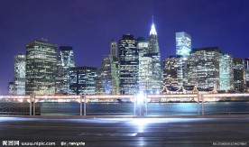 城市夜景高清图片