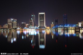 城市夜景高清图片