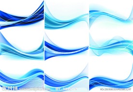 蓝色动感线条背景